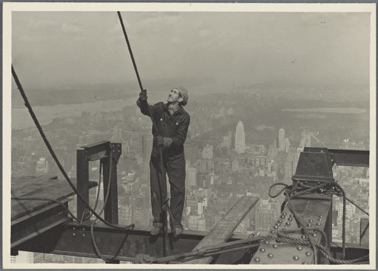 photos of Ironworkers during work