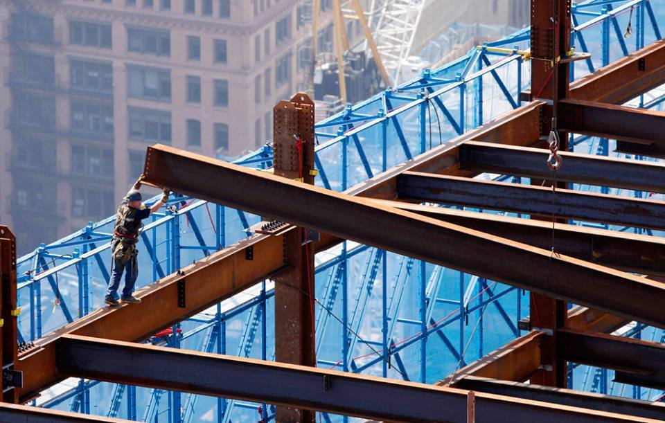 photos of Ironworkers during work