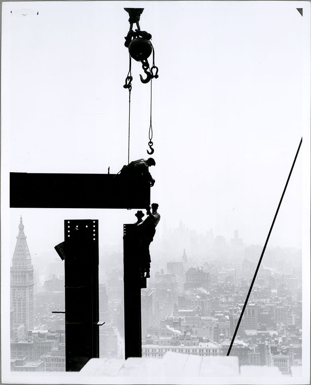 photos of Ironworkers during work