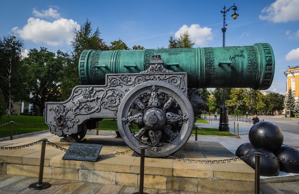 largest cannons Tsar Cannon