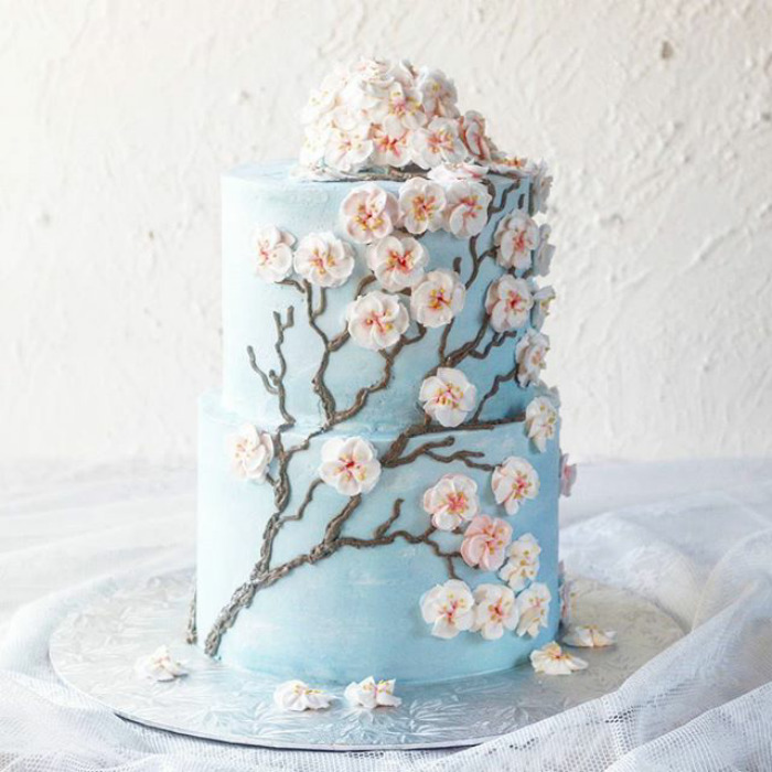 Blooming Flower Cakes