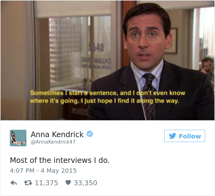 Anna Kendrick funny tweets