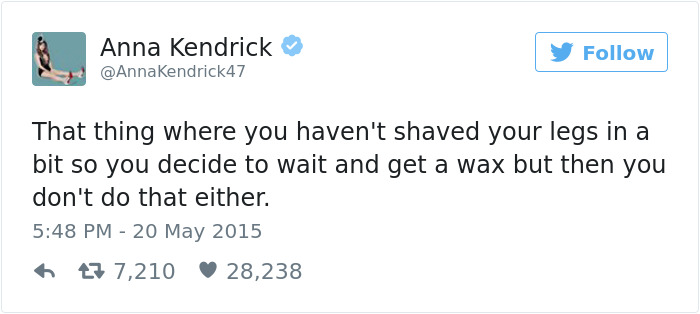 Anna Kendrick funny tweets